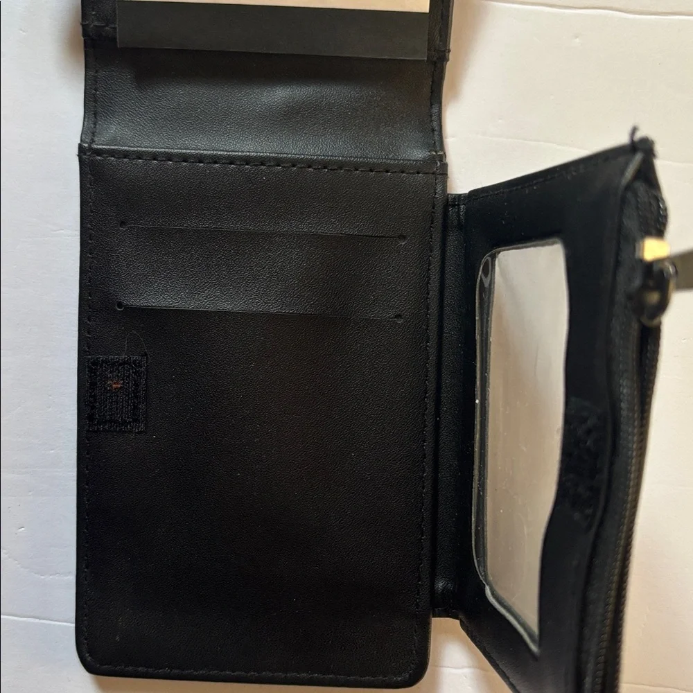 Spector & CO | Black Leather Chemehuevi Indian Tribe Wallet | Travel Note Taking